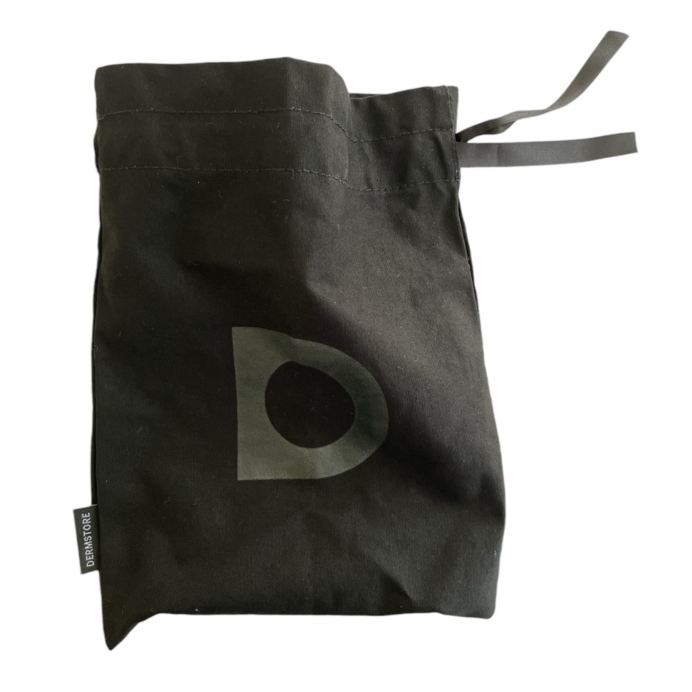 DermStore Drawstring Pouch, black